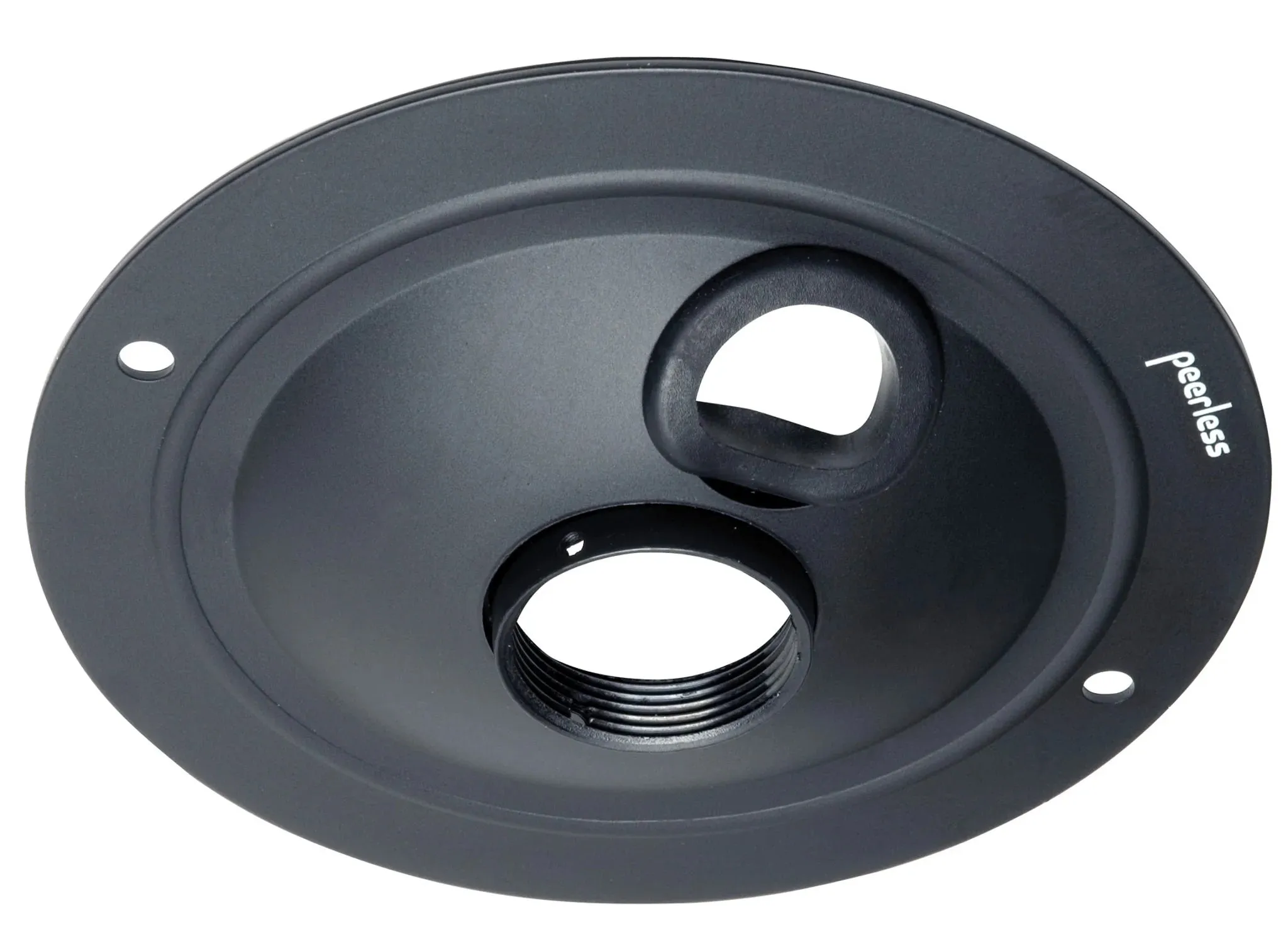 Peerless-AV ACC570 Round LCD/Projector Ceiling Plate (Black)