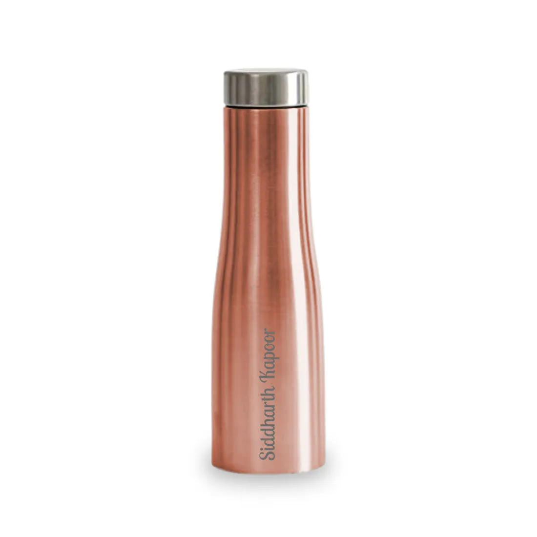 Personalised Stainless Steel Water Bottle for Restaurant Cafes Home Office-Rose Gold 750ml