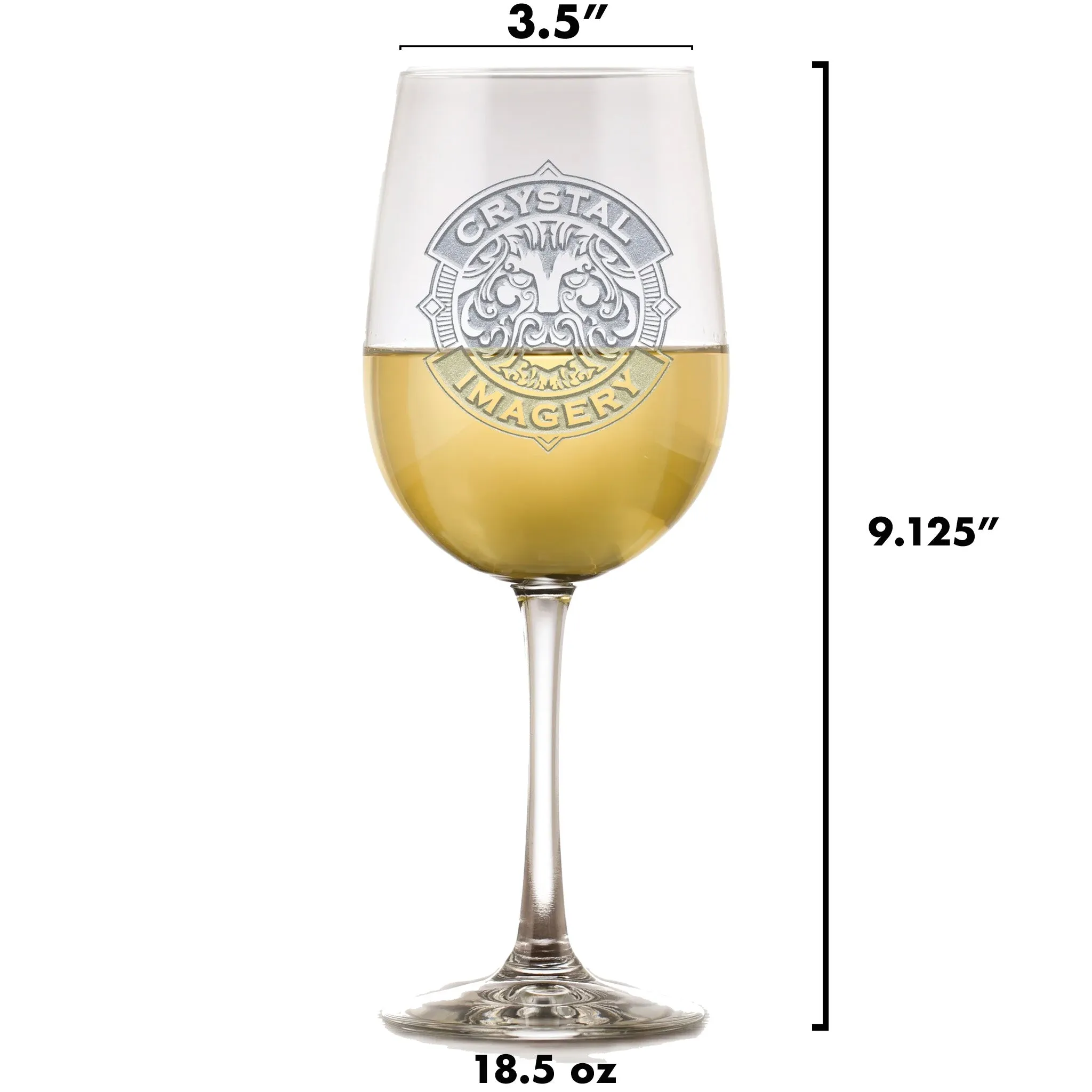 Personalized Wine Glass