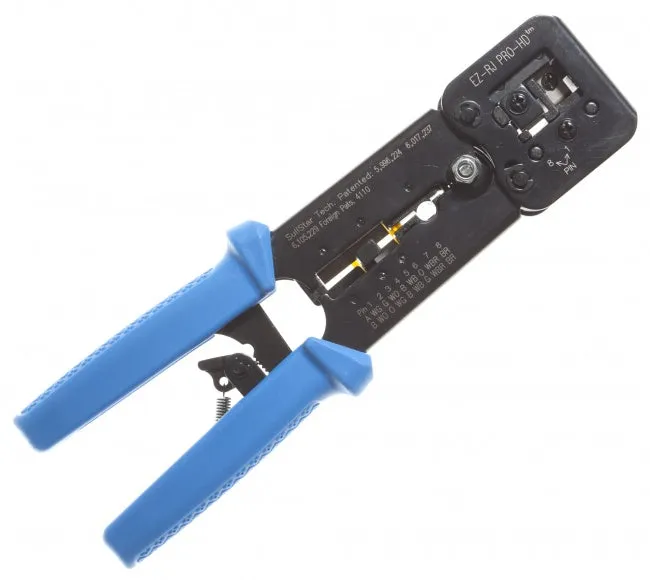 Platinum Tools 100054C EZ-RJPRO™ HD Crimp Tool. Packaged in clamshell.