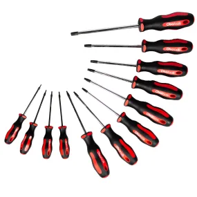 Professional-Grade Torx Screwdriver Set with 12 Pieces