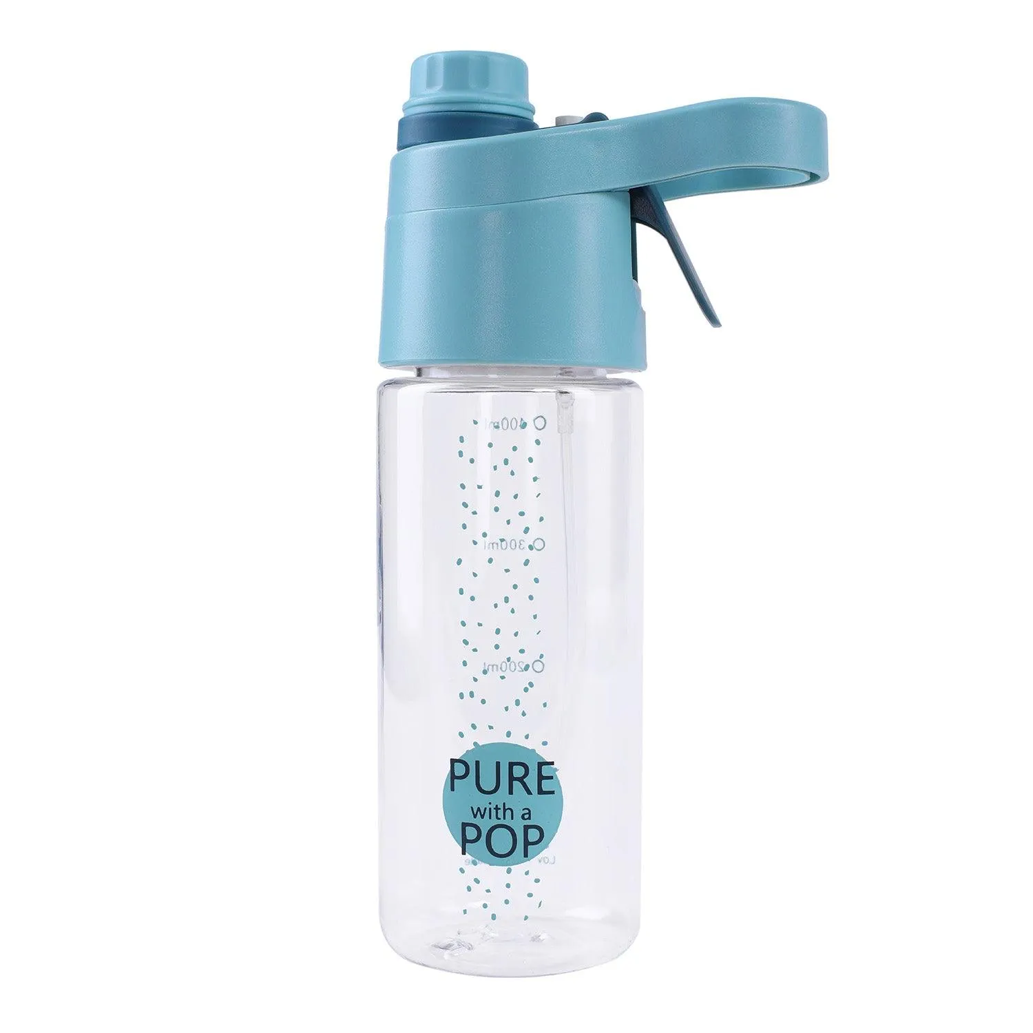 Pure with a Pop Water Bottle with Mist - 430 ML