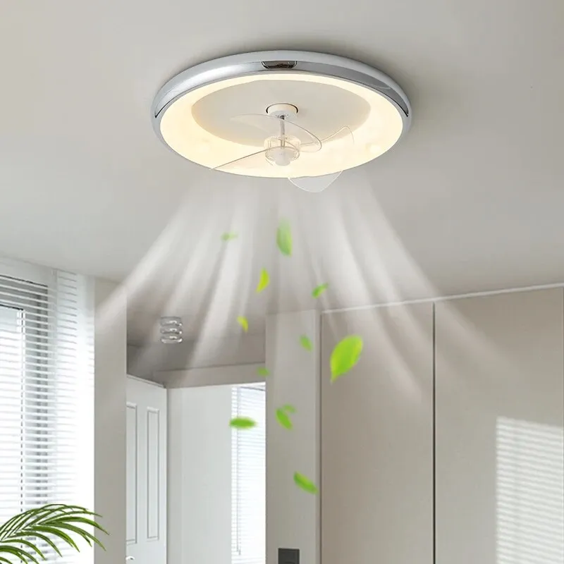 QIYI Karamin Modern LED Ceiling Fans Lamp Controller