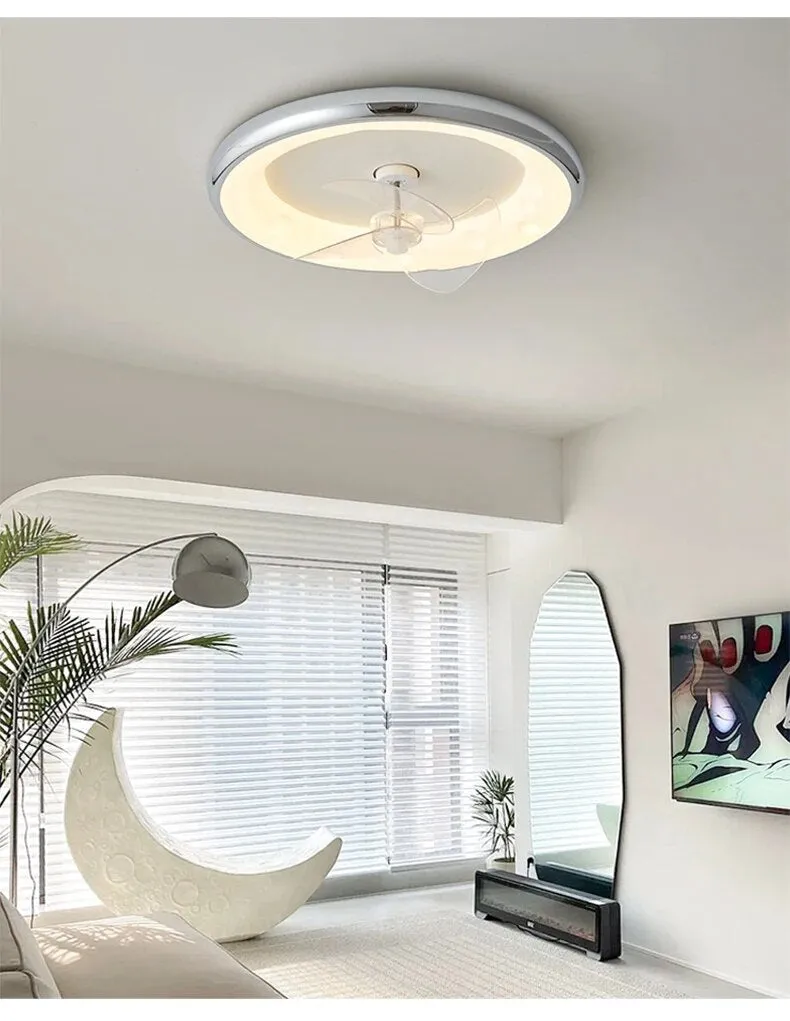 QIYI Karamin Modern LED Ceiling Fans Lamp Controller