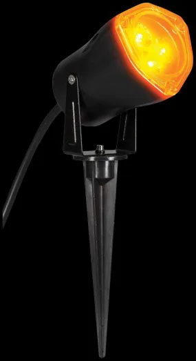 "LED Outdoor Light - Orange" Haunted House Lighting