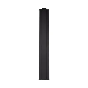 Revels 36 in. LED Outdoor Wall Sconce 4000K Black Finish