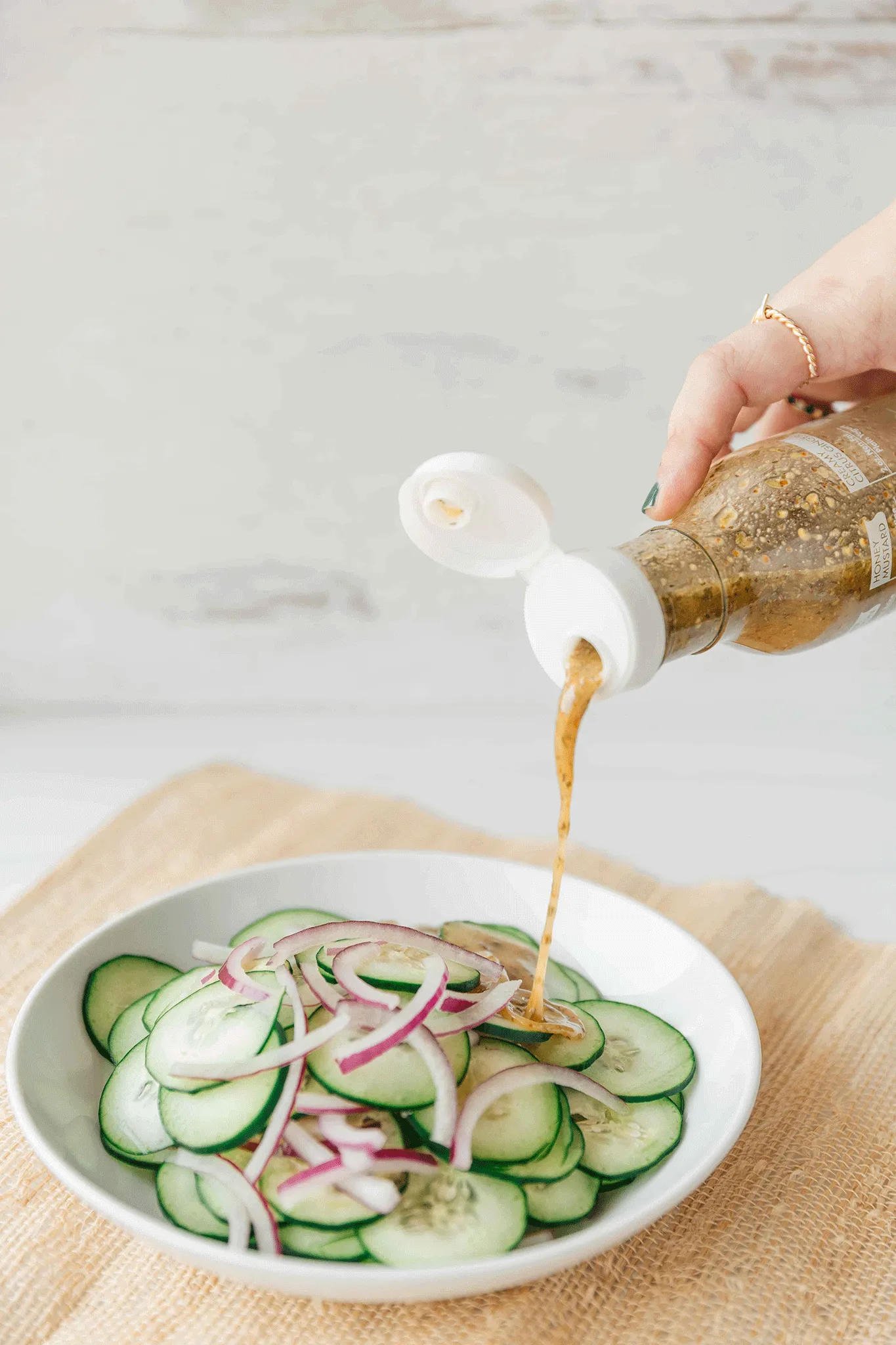 Salad Dressing Bottle