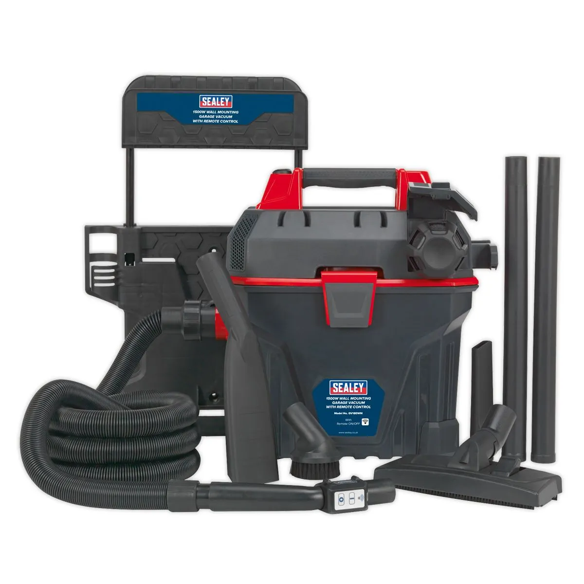 Sealey GV180WM Garage Vacuum 1500W with Remote Control