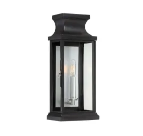 Small Black Traditional Metal Outdoor Wall  Lantern