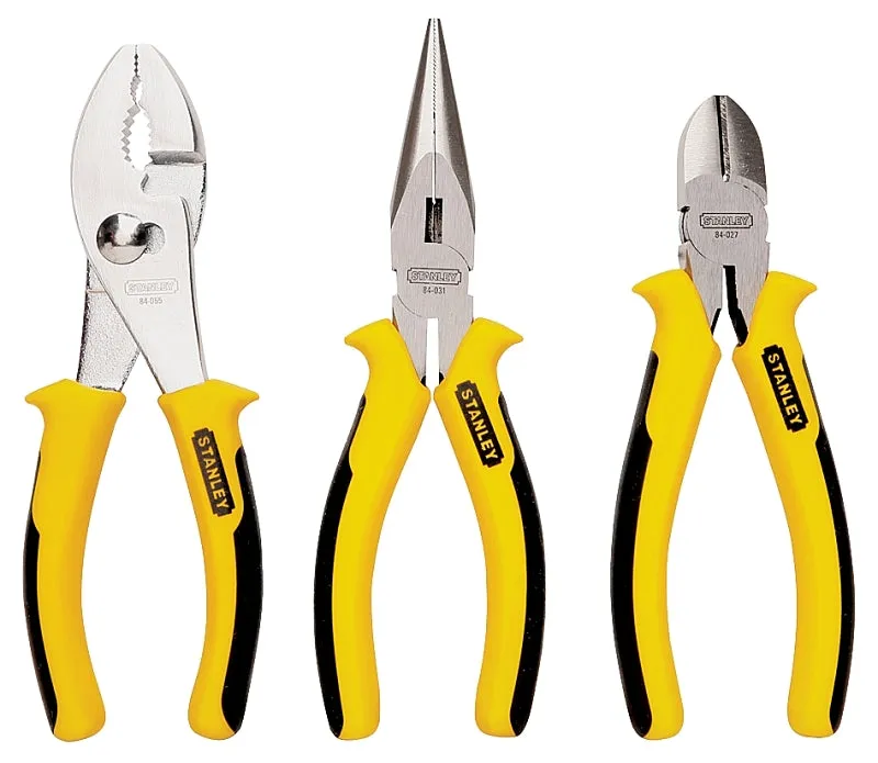 Stanley 84-056 Plier Set, Steel :SET: QUANTITY: 1