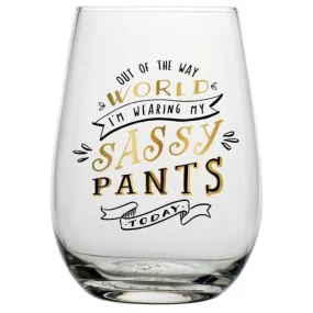 STEMLESS Out Of Way 20OZ Wine Glass