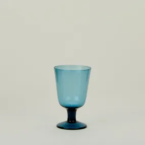 Stemmed Wine Glass - Peacock