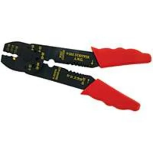 Toolbasix JL-SST-401183L Wire Stripper/Cutter/Crimper, 8"