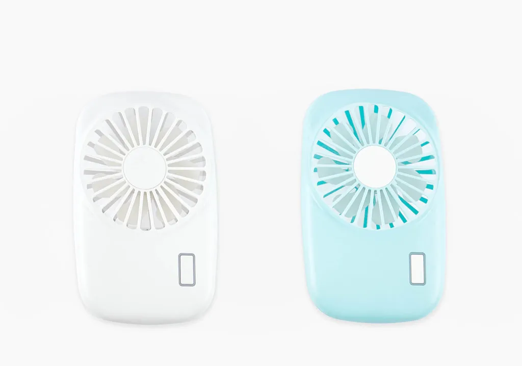 Travel Mini Personal Fan Aqua