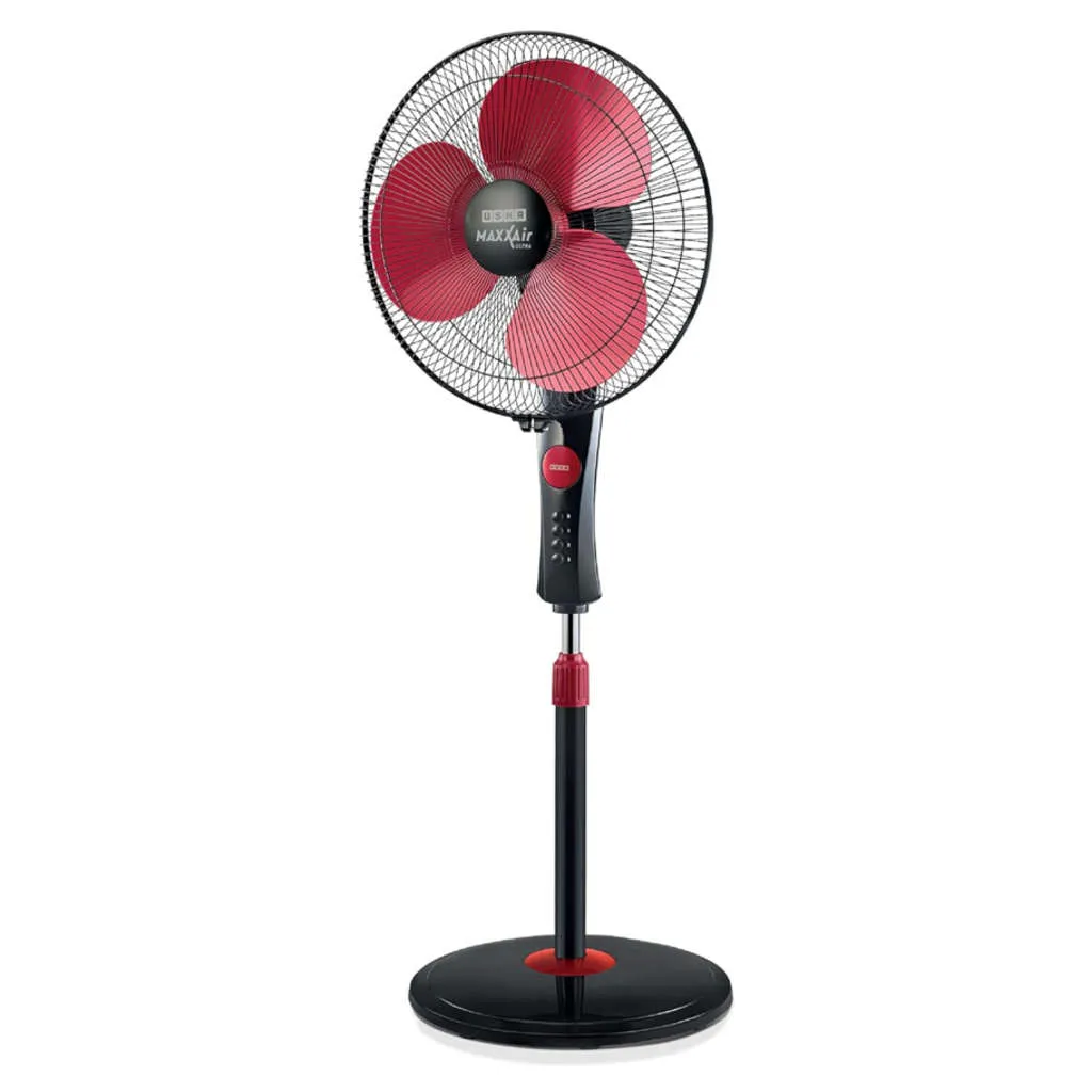 Usha Maxx Air Ultra Pedestal Fan 400mm Maroon