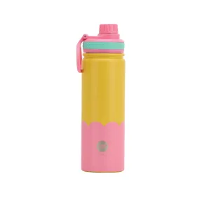 Watermate Bottle Wave 600ml - Yellow Candy